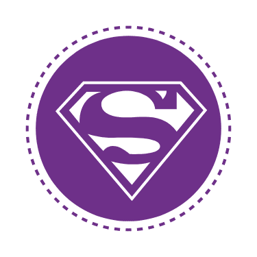Superman emblem symbolizing strength
