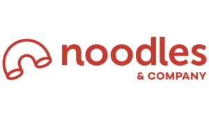 Noodles and Company Logo. Noodles and Company entrees are available through My Hot Lunch Box.