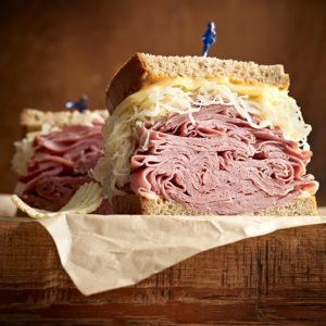 Jason's Deli Reuben the Great Hero option for school lunch