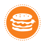 school lunch icon mango