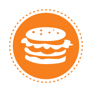 school lunch icon mango