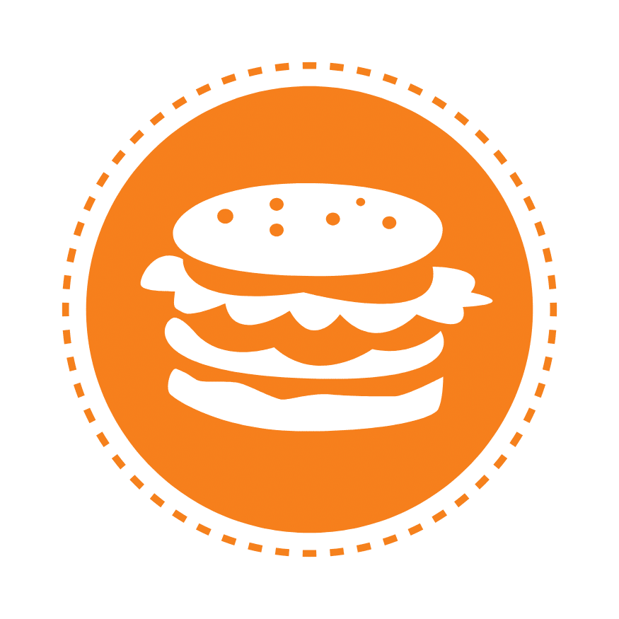 school lunch icon mango